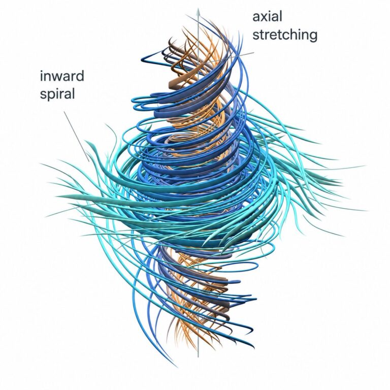 Navier-Stokes flow illustration